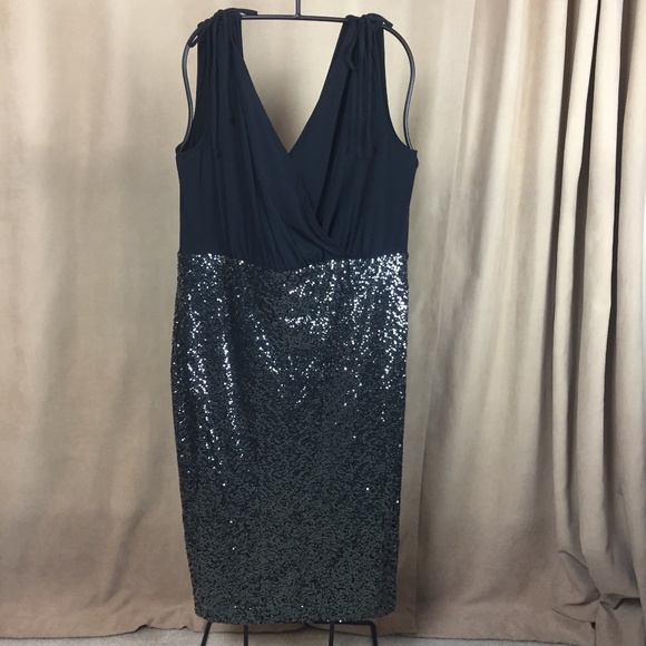 Lane Bryant Dress with Sequin Skirt Sz 16 - Picture 7 of 16